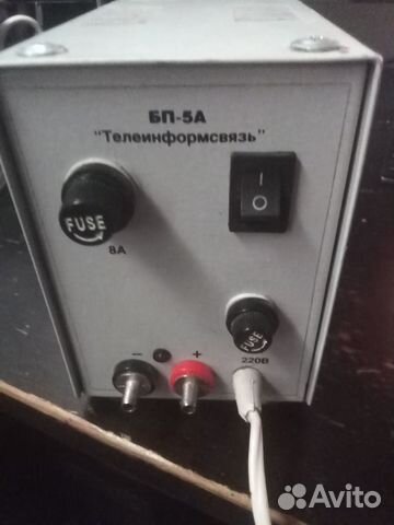 Блок питания стабилизированный 12В 5А