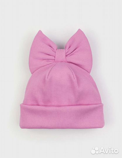 Шапка Лола для девочки розовая