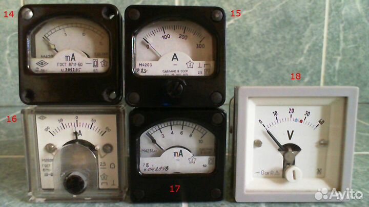 Амперметры и вольтметры (СССР)