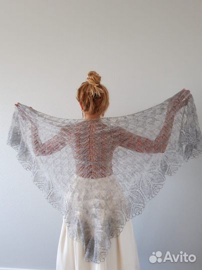 Шаль паутинка (не пух)