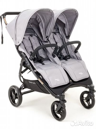 Коляска для двойни Valco Baby Snap Duo Cool Grey