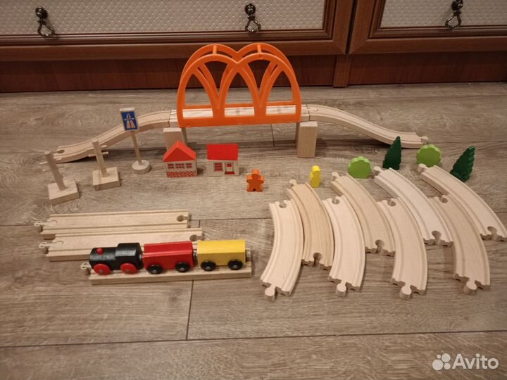 Деревянная железная дорога IKEA