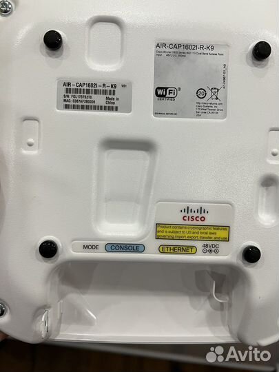 Cisco Точка доступа AIR-cap1602i-R-K9