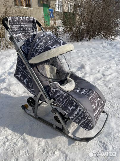 Санки коляска