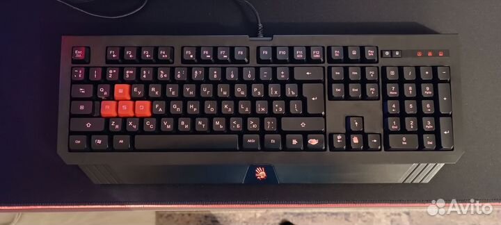 Игровая клавиатура с подсветкой bloody b120 turbo
