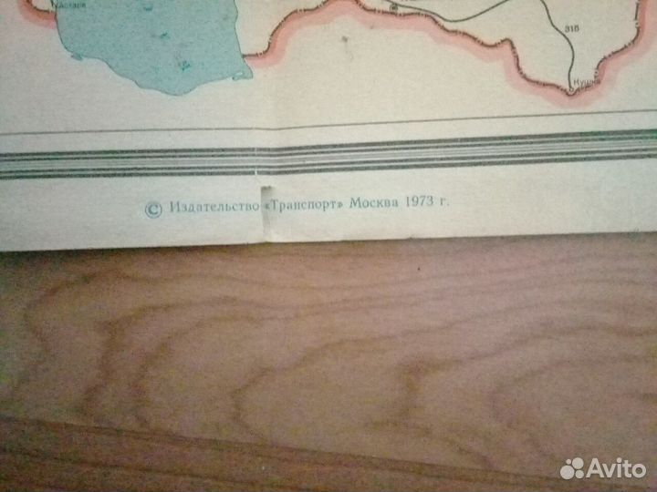 Карта железных дорог СССР