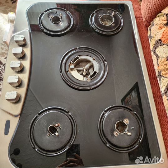 Газовая варочная панель 5 конфорок бу Kaiser
