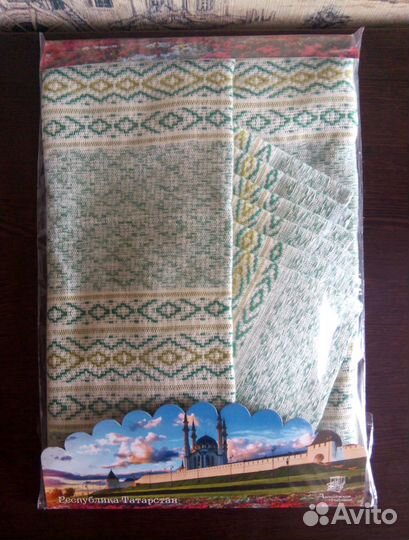 Подарочный набор. Лен/хлопок. Ручное ткачество