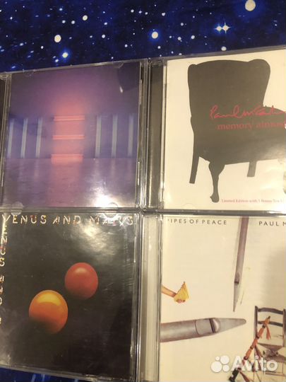 Коллекция группы wings и Paul maccartney на CD