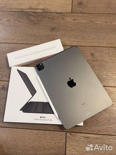 Apple iPad Pro 11 M1 128Gb + keyboard+ pencil