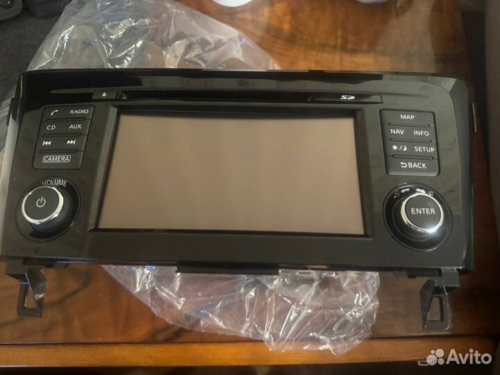 Магнитола штатная nissan qashqai