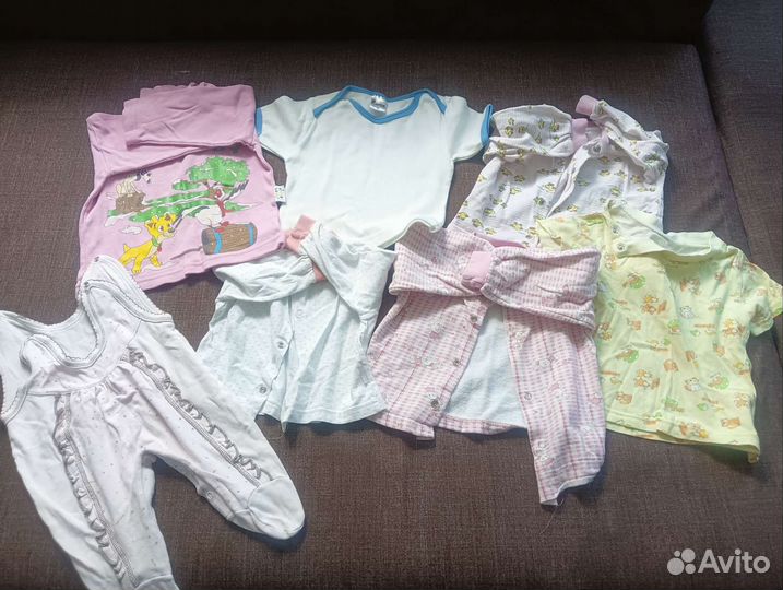 Вещи для девочки пакетом