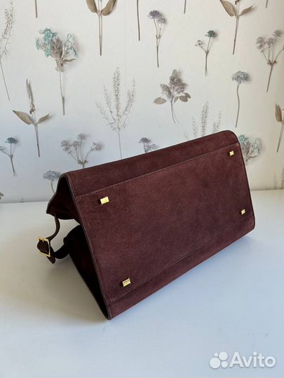 Сумка the row замша