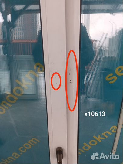 Пластиковое окно Б/У 1550(в)х2100(ш)