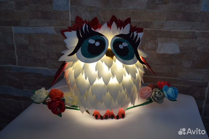 Детский светильник «Совушка»