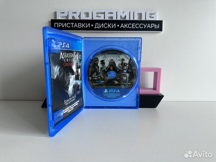 Assassins Creed Синдикат диск для Sony PS4