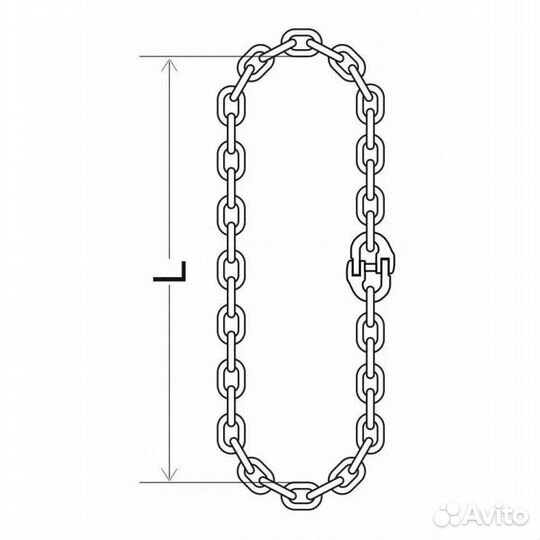 Строп цепной универсальный - усц 6,3