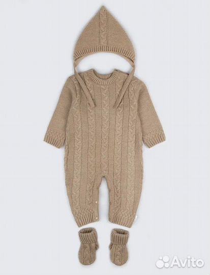 Вязанный комбинезон
