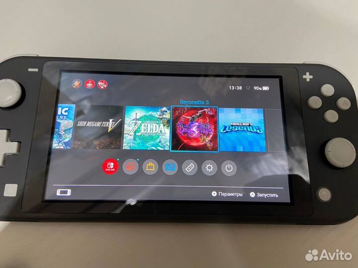 Прошитый Nintendo Switch lite 160Gb/Много Игр