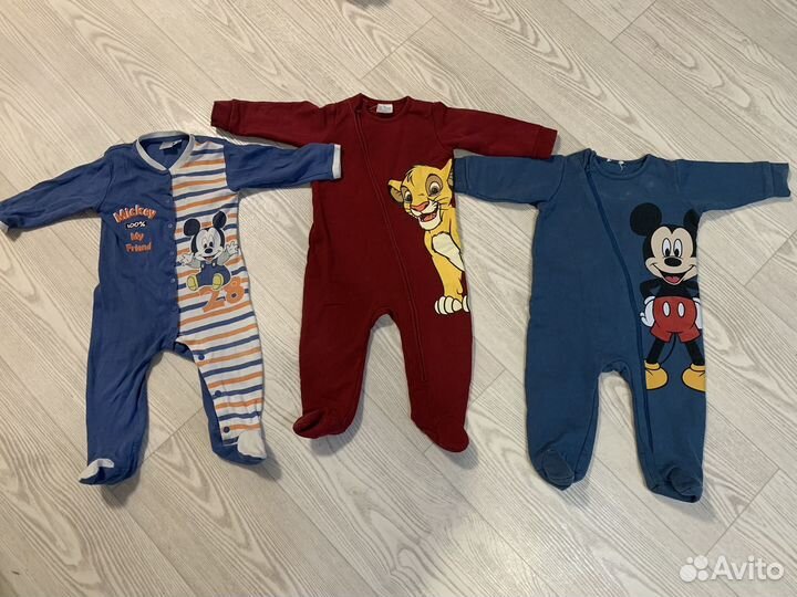 Пакет вещей на мальчика 74 размер