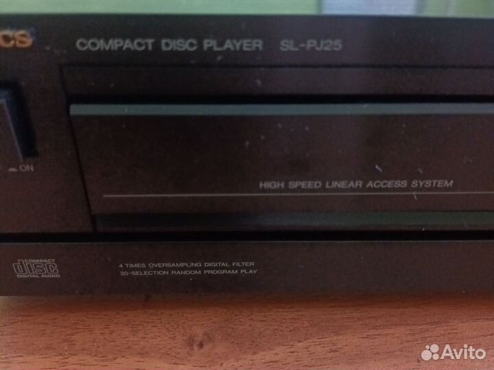 Cd проигрыватель technics sl-pj25