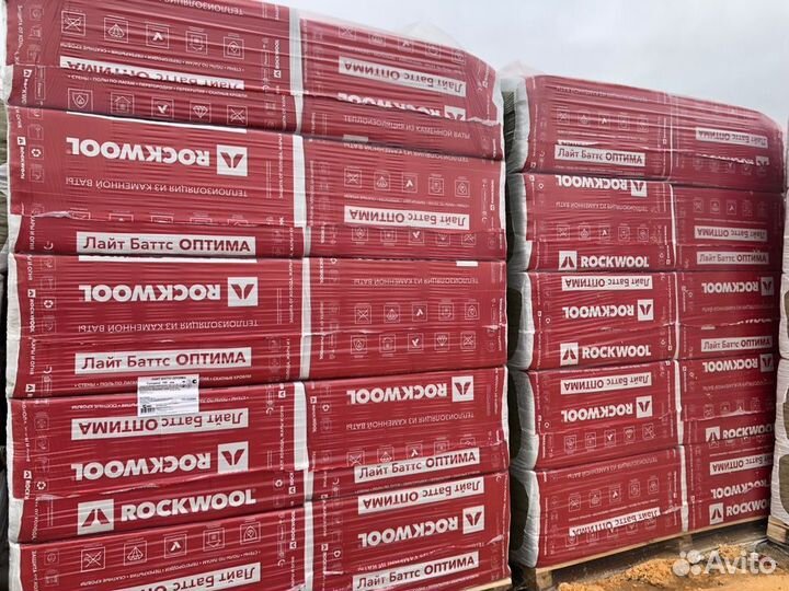 Утеплитель каменная вата Роквул
