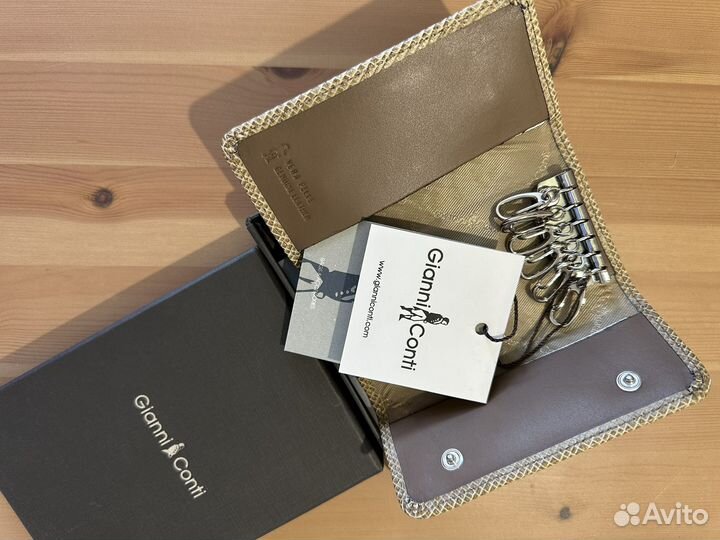 Ключница Gianni Conti натуральная кожа
