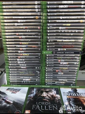 Игры на Xbox One диски купить в Москве | Электроника | Авито