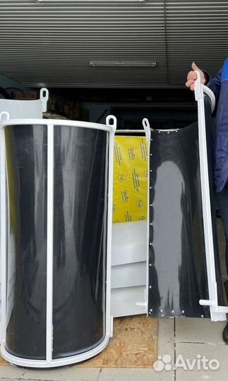 Пластиковый лоток автобетоносмесителя