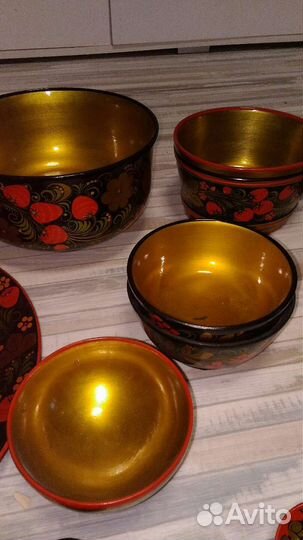 Хохлома Семеновская времен СССР