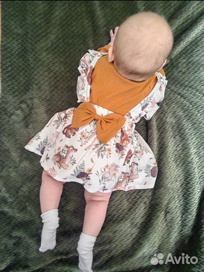 Комплект на девочку нарядный 62 размер
