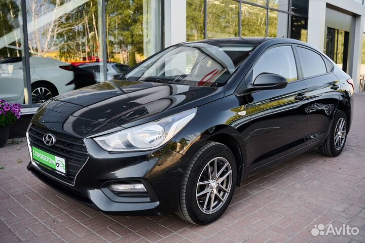 Hyundai Solaris 1.6 МТ, 2018, 96 000 км