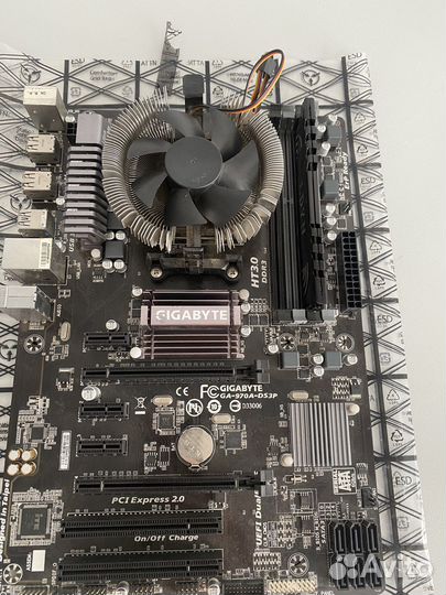 Материнская плата am3+ комплект 5pci-e