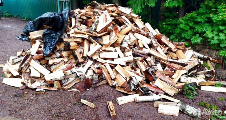 Дрова Березовые в наличии в Выборге