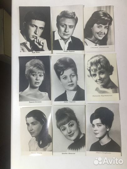 Актеры 60-х