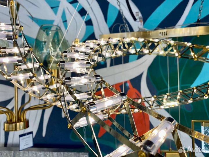 Дизайнерская люстра ручной работы