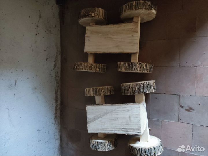 Подставка под цветы дерево для сада и дома