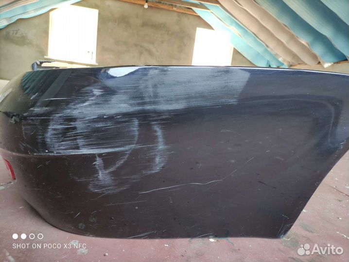 Задний бампер на приору