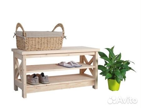 Тумбочка обувница в стиле «Прованс»