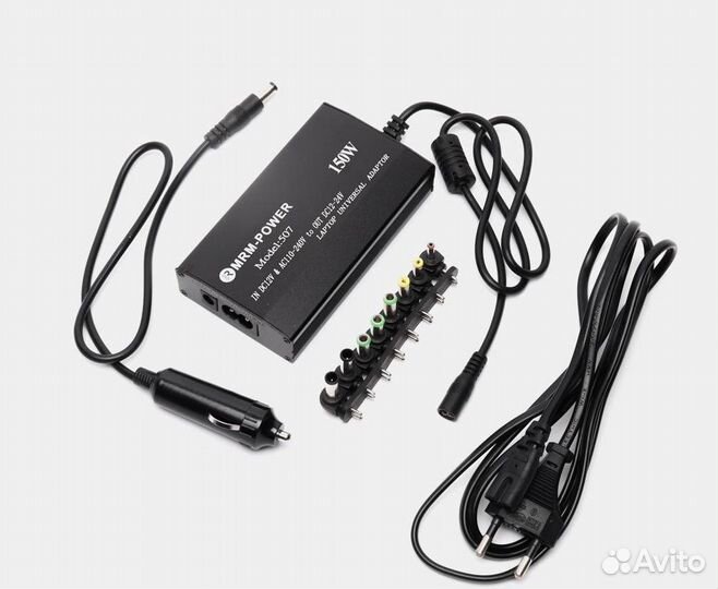 Автомобильный Блок питания для ноутбуков 100W