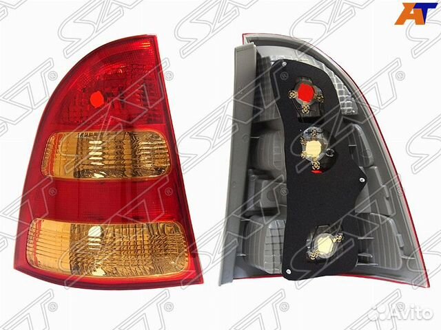Фонарь задний toyota corolla fielder