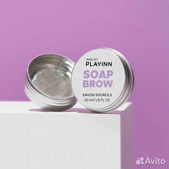 Inglot Гель-мыло для бровей Brow Soap