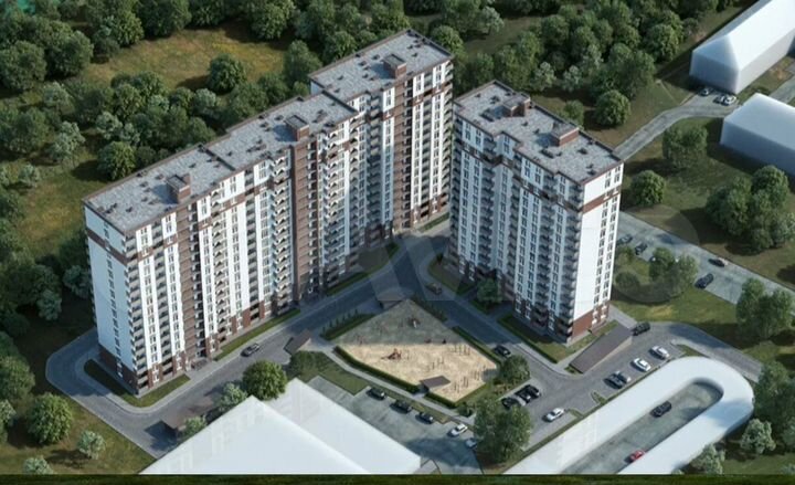 2-к. квартира, 62 м², 10/16 эт.