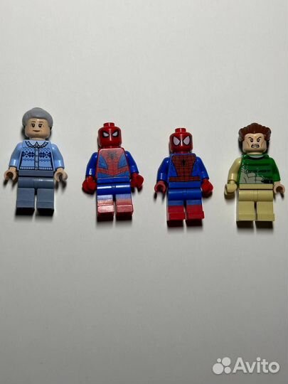 Lego marvel минифигурки человек Паук
