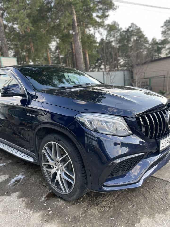 Mercedes-Benz GLE-класс AMG Coupe: фото из отзыва