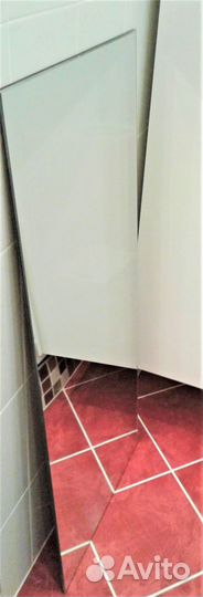 Зеркало (115 х 50 см) полировка фацет