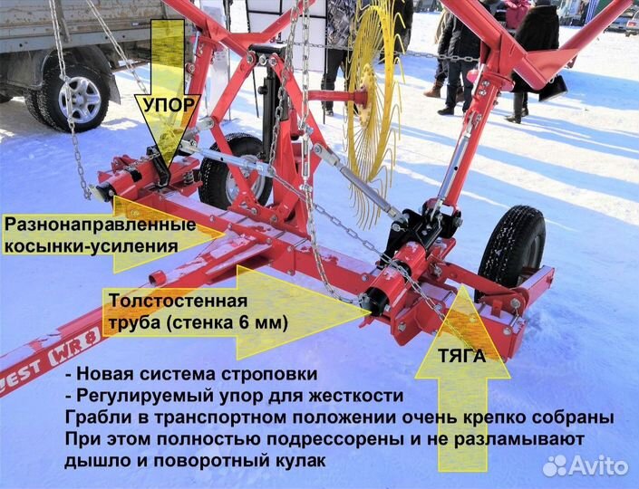 Грабли Harvest SWR серия, 2023