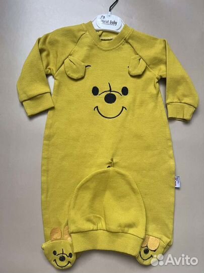 Одежда новая для новорожденого мальчика р.62