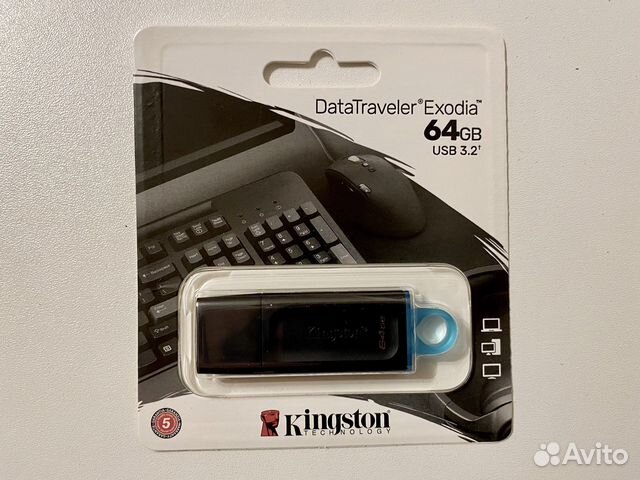 Usb флешка 64 гб Kingston