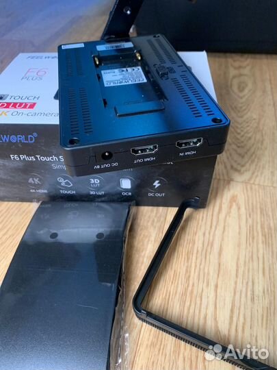 Монитор feelworld F6 plus+ акб np-f 670/770